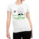 Fashion, accesorii si bijuterii - Femei - Imbracaminte femei - Tricouri si topuri femei - Tricou Femei World Trigger Amatori Chika Parents Anime Manga, alb,  marime 2XL - Infinity.ro