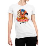 Fashion, accesorii si bijuterii - Femei - Imbracaminte femei - Tricouri si topuri femei - Tricou Femei Toriko Ougai Main Cosplay Otaku Manga, alb,  marime 2XL - Infinity.ro