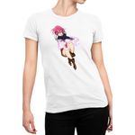 Fashion, accesorii si bijuterii - Femei - Imbracaminte femei - Tricouri si topuri femei - Tricou Femei Seven Deadly Sins Lust Magic Cosplay, alb,  marime 2XL - Infinity.ro