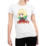 Fashion, accesorii si bijuterii - Femei - Imbracaminte femei - Tricouri si topuri femei - Tricou Femei Twin Star Exorcists Otomi Akira Waifu, alb,  marime 2XL - Infinity.ro