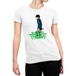 Fashion, accesorii si bijuterii - Femei - Imbracaminte femei - Tricouri si topuri femei - Tricou Femei World Trigger Mikumo Osamu Glasses Anime, alb,  marime 2XL - Infinity.ro