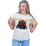 Fashion, accesorii si bijuterii - Femei - Imbracaminte femei - Tricouri si topuri femei - Tricou Femei Star Trek Crew Members Aliens Together Animated Series, alb,  marime 2XL - Infinity.ro