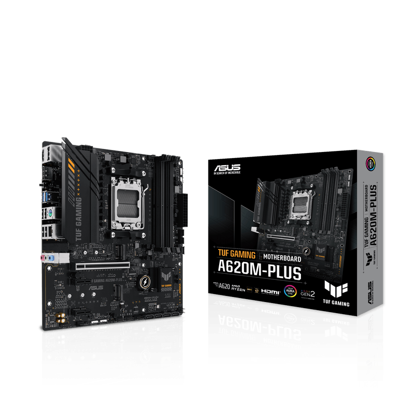 PC, gaming si accesorii - Componente PC - Componente - Placi de baza - Placa de baza ASUS TUF GAMING A620M-PLUS, AMD AM5, SATA - Infinity.ro