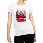 Fashion, accesorii si bijuterii - Femei - Imbracaminte femei - Tricouri si topuri femei - Tricou Femei Veep US Senator Selina Meyer Vice President Politics, alb,  marime 2XL - Infinity.ro