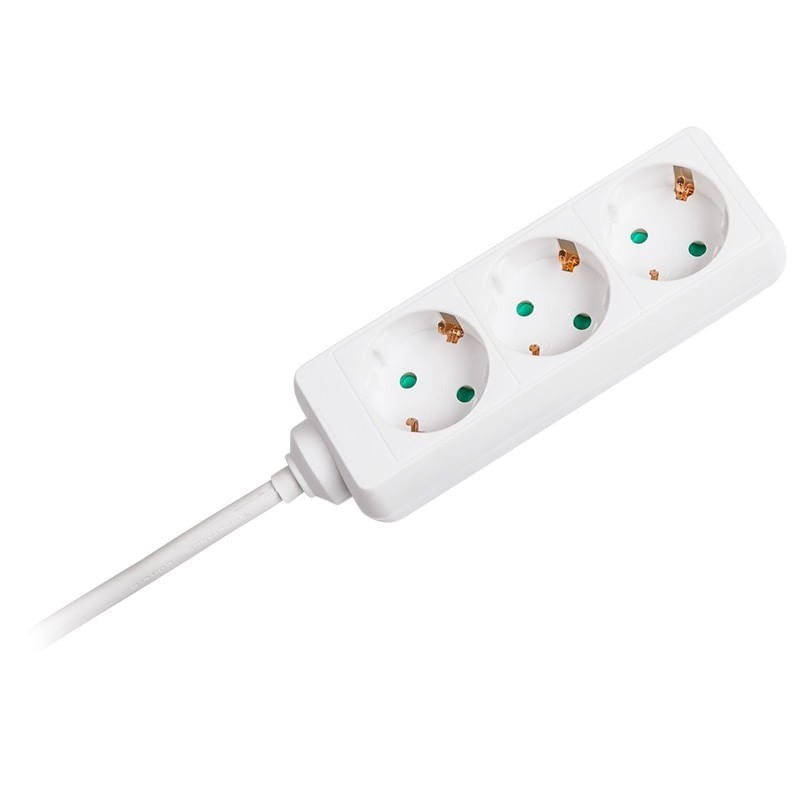 Casa si Gradina - Electrice - Accesorii electrice - Prelungitoare, triple, fise - Prelungitor 3 posturi 3m (3x1.5mm) - Infinity.ro
