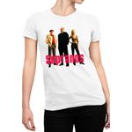 Fashion, accesorii si bijuterii - Femei - Imbracaminte femei - Tricouri si topuri femei - Tricou Femei The Sopranos HBO Drama Police Series, alb,  marime 2XL - Infinity.ro