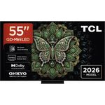 TV, Audio-Video si Foto - Televizoare - Televizor Smart Mini LED TCL 55MQLED75L, 139 cm, Ultra HD 4K, Google TV, Clasa E - Infinity.ro