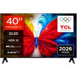 TV, Audio-Video si Foto - Televizoare - Televizor TCL QLED 40S5L, 100 cm, Smart Android TV, Full HD, Clasa F (Model 2026) - Infinity.ro