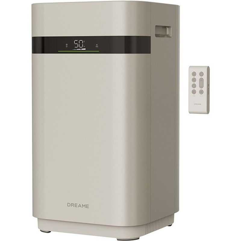Electronice si Electrocasnice - Climatizare si sisteme de incalzire - Aparate filtrare aer - Umidificatoare - Umidificator de aer Dreame H40, 800 ml/h, Rezervor 6 l, Telecomanda, 4 trepte purificare apa Auriu - Infinity.ro