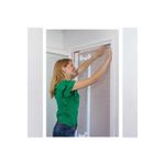 Casa si Gradina - Constructii - Ferestre si accesorii - Accesorii ferestre - Plasa de Tantari Usa Cu Banda Magnetica Stabila Alba 180x150cm (DB37L92BM) - Infinity.ro