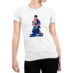 Fashion, accesorii si bijuterii - Femei - Imbracaminte femei - Tricouri si topuri femei - Tricou Femei Rihanna Singer Song Writter Stunning Voice Ocean, alb,  marime 2XL - Infinity.ro