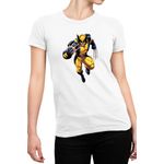 Fashion, accesorii si bijuterii - Femei - Imbracaminte femei - Tricouri si topuri femei - Tricou Femei X-men Superhero Scary Halloween American, alb,  marime 2XL - Infinity.ro