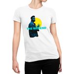 Fashion, accesorii si bijuterii - Femei - Imbracaminte femei - Tricouri si topuri femei - Tricou Femei The Weeknd Sunlight Canadian Song Writter Award, alb,  marime 2XL - Infinity.ro