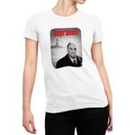 Fashion, accesorii si bijuterii - Femei - Imbracaminte femei - Tricouri si topuri femei - Tricou Femei The Sopranos Statue of Freedom Season 2, alb,  marime 2XL - Infinity.ro