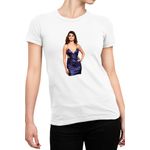 Fashion, accesorii si bijuterii - Femei - Imbracaminte femei - Tricouri si topuri femei - Tricou Femei Selena Gomez Barney & Friends Debut Disney, alb,  marime 2XL - Infinity.ro
