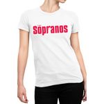 Fashion, accesorii si bijuterii - Femei - Imbracaminte femei - Tricouri si topuri femei - Tricou Femei The Sopranos Guns Police America, alb,  marime 2XL - Infinity.ro