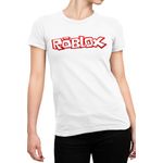 Fashion, accesorii si bijuterii - Femei - Imbracaminte femei - Tricouri si topuri femei - Tricou Femei Roblox Logo Open World Multiplayer, alb,  marime 2XL - Infinity.ro