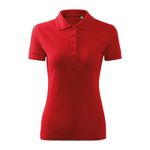 Fashion, accesorii si bijuterii - Femei - Imbracaminte femei - Tricouri si topuri femei - Tricou polo dama, Malfini, PIQUE POLO, F10 Rosu L - Infinity.ro