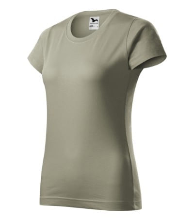 Tricou pentru dama Malfini Basic 134, bumbac 160 g/mp, croiala cambrata XL Kaki deschi