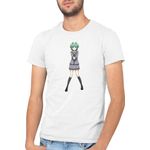 Fashion, accesorii si bijuterii - Barbati - Imbracaminte - Tricouri si bluze barbati - Tricou barbati Assassination Classroom Kayano Cosplay Japan, alb, marime 2XL - Infinity.ro