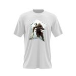 Fashion, accesorii si bijuterii - Barbati - Imbracaminte - Tricouri si bluze barbati - Tricou barbati Assassin's Creed Brotherhood War, alb, marime 2XL - Infinity.ro