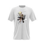 Fashion, accesorii si bijuterii - Barbati - Imbracaminte - Tricouri si bluze barbati - Tricou barbati Attack on Titan Annie Leonhart Anime Manga, alb, marime 2XL - Infinity.ro
