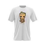 Fashion, accesorii si bijuterii - Barbati - Imbracaminte - Tricouri si bluze barbati - Tricou barbati Baby I Am Groot Bebe Ziua Indragostitilor, alb, marime 2XL - Infinity.ro