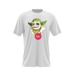 Fashion, accesorii si bijuterii - Barbati - Imbracaminte - Tricouri si bluze barbati - Tricou barbati Baby Yoda Joker, alb, marime 2XL - Infinity.ro