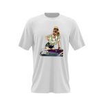 Fashion, accesorii si bijuterii - Barbati - Imbracaminte - Tricouri si bluze barbati - Tricou barbati Bad Girl GTA5 Brawl Stars, alb, marime 2XL - Infinity.ro