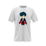 Fashion, accesorii si bijuterii - Barbati - Imbracaminte - Tricouri si bluze barbati - Tricou barbati Bebe Tuxedo Sailor Moon Bebelino Chibi, alb, marime 2XL - Infinity.ro