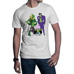 Fashion, accesorii si bijuterii - Barbati - Imbracaminte - Tricouri si bluze barbati - Tricou barbati Ben10 Joker Marvel Powerpuff Mojo Jojo, alb, marime 2XL - Infinity.ro