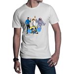 Fashion, accesorii si bijuterii - Barbati - Imbracaminte - Tricouri si bluze barbati - Tricou barbati Ben10 Nasa Astronaut Star Trek Bubble, alb, marime 2XL - Infinity.ro