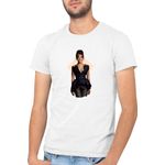 Fashion, accesorii si bijuterii - Barbati - Imbracaminte - Tricouri si bluze barbati - Tricou barbati Beyonce Fashion Design BREAK MY SOUL Renaissance, alb, marime 2XL - Infinity.ro