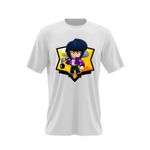 Fashion, accesorii si bijuterii - Barbati - Imbracaminte - Tricouri si bluze barbati - Tricou barbati Bibi Brawl Stars, alb, marime 2XL - Infinity.ro