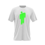 Fashion, accesorii si bijuterii - Barbati - Imbracaminte - Tricouri si bluze barbati - Tricou barbati Billie Eilish Blohsh Tourette Sindrom, alb, marime 2XL - Infinity.ro