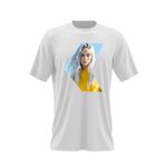 Fashion, accesorii si bijuterii - Barbati - Imbracaminte - Tricouri si bluze barbati - Tricou barbati Billie Eilish Bury A Friend, alb, marime 2XL - Infinity.ro