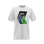 Fashion, accesorii si bijuterii - Barbati - Imbracaminte - Tricouri si bluze barbati - Tricou barbati Billie Eilish Emo Pop Music, alb, marime 2XL - Infinity.ro