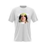 Fashion, accesorii si bijuterii - Barbati - Imbracaminte - Tricouri si bluze barbati - Tricou barbati Billie Eilish Foto Bad Guy, alb, marime 2XL - Infinity.ro