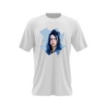 Fashion, accesorii si bijuterii - Barbati - Imbracaminte - Tricouri si bluze barbati - Tricou barbati Billie Eilish I Love You, alb, marime 2XL - Infinity.ro