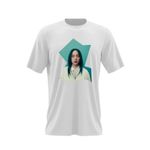 Fashion, accesorii si bijuterii - Barbati - Imbracaminte - Tricouri si bluze barbati - Tricou barbati Billie Eilish Singer Bad Guy, alb, marime 2XL - Infinity.ro