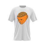 Fashion, accesorii si bijuterii - Barbati - Imbracaminte - Tricouri si bluze barbati - Tricou barbati Bitcoin in Head, alb, marime 2XL - Infinity.ro