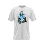 Fashion, accesorii si bijuterii - Barbati - Imbracaminte - Tricouri si bluze barbati - Tricou barbati Billie Eilish Tourette Syndrome, alb, marime 2XL - Infinity.ro