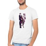 Fashion, accesorii si bijuterii - Barbati - Imbracaminte - Tricouri si bluze barbati - Tricou barbati Black Butler Anime Eater Claude Rival Demon, alb, marime 2XL - Infinity.ro