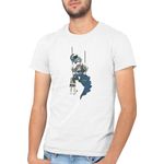 Fashion, accesorii si bijuterii - Barbati - Imbracaminte - Tricouri si bluze barbati - Tricou barbati Black Butler Kaori Book of Circus Cosplay, alb, marime 2XL - Infinity.ro