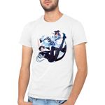 Fashion, accesorii si bijuterii - Barbati - Imbracaminte - Tricouri si bluze barbati - Tricou barbati Black Butler Sebastian Wonderland Dream, alb, marime 2XL - Infinity.ro