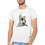 Fashion, accesorii si bijuterii - Barbati - Imbracaminte - Tricouri si bluze barbati - Tricou barbati Black Clover Asta Claymore Magic King Wizard, alb, marime 2XL - Infinity.ro