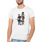 Fashion, accesorii si bijuterii - Barbati - Imbracaminte - Tricouri si bluze barbati - Tricou barbati Black Clover Asta Yuno Sword Magical World, alb, marime 2XL - Infinity.ro