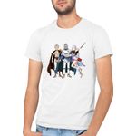 Fashion, accesorii si bijuterii - Barbati - Imbracaminte - Tricouri si bluze barbati - Tricou barbati Black Clover Silver Noelle Nozel Tabata Yuuki Mangaka, alb, marime 2XL - Infinity.ro