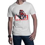Fashion, accesorii si bijuterii - Barbati - Imbracaminte - Tricouri si bluze barbati - Tricou barbati Black Panter Superpowers Action Battle Superman, alb, marime 2XL - Infinity.ro