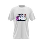 Fashion, accesorii si bijuterii - Barbati - Imbracaminte - Tricouri si bluze barbati - Tricou barbati Blackpink iKon K Pop Pretty Savage, alb, marime 2XL - Infinity.ro